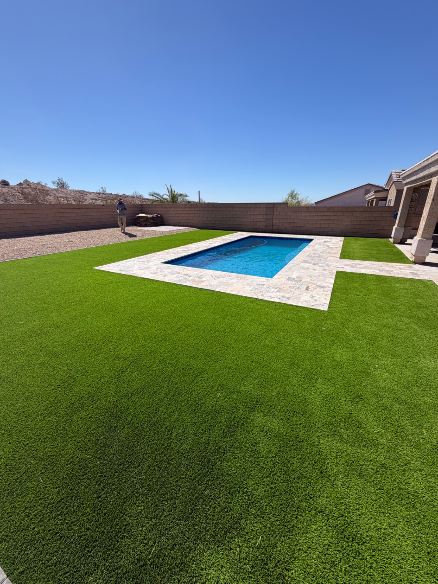 Lawn care work