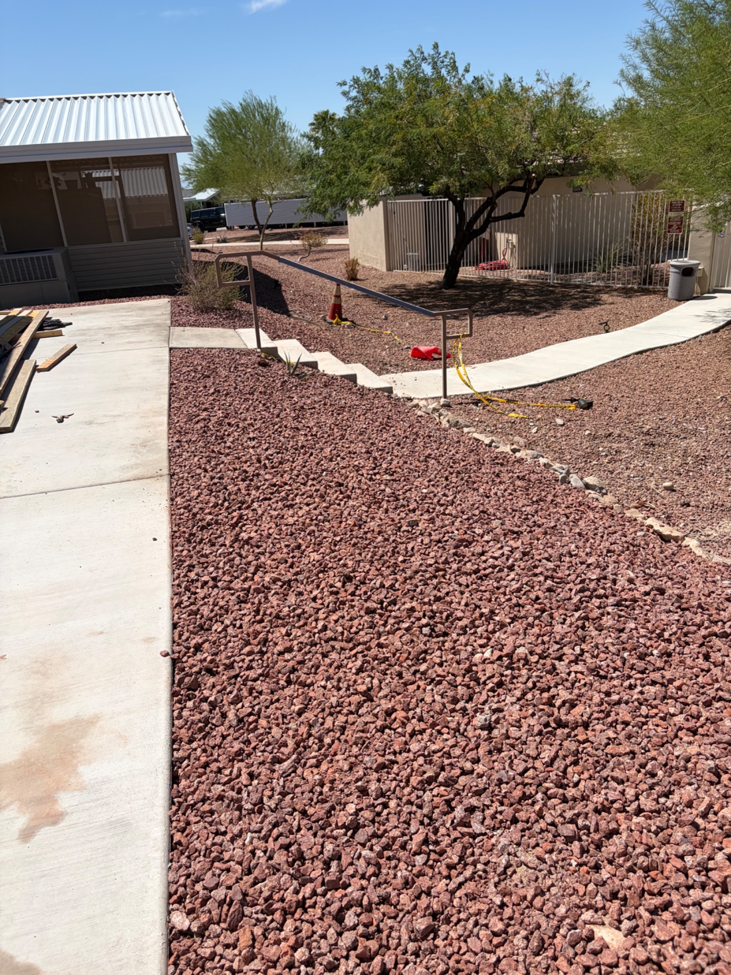 Lawn care work