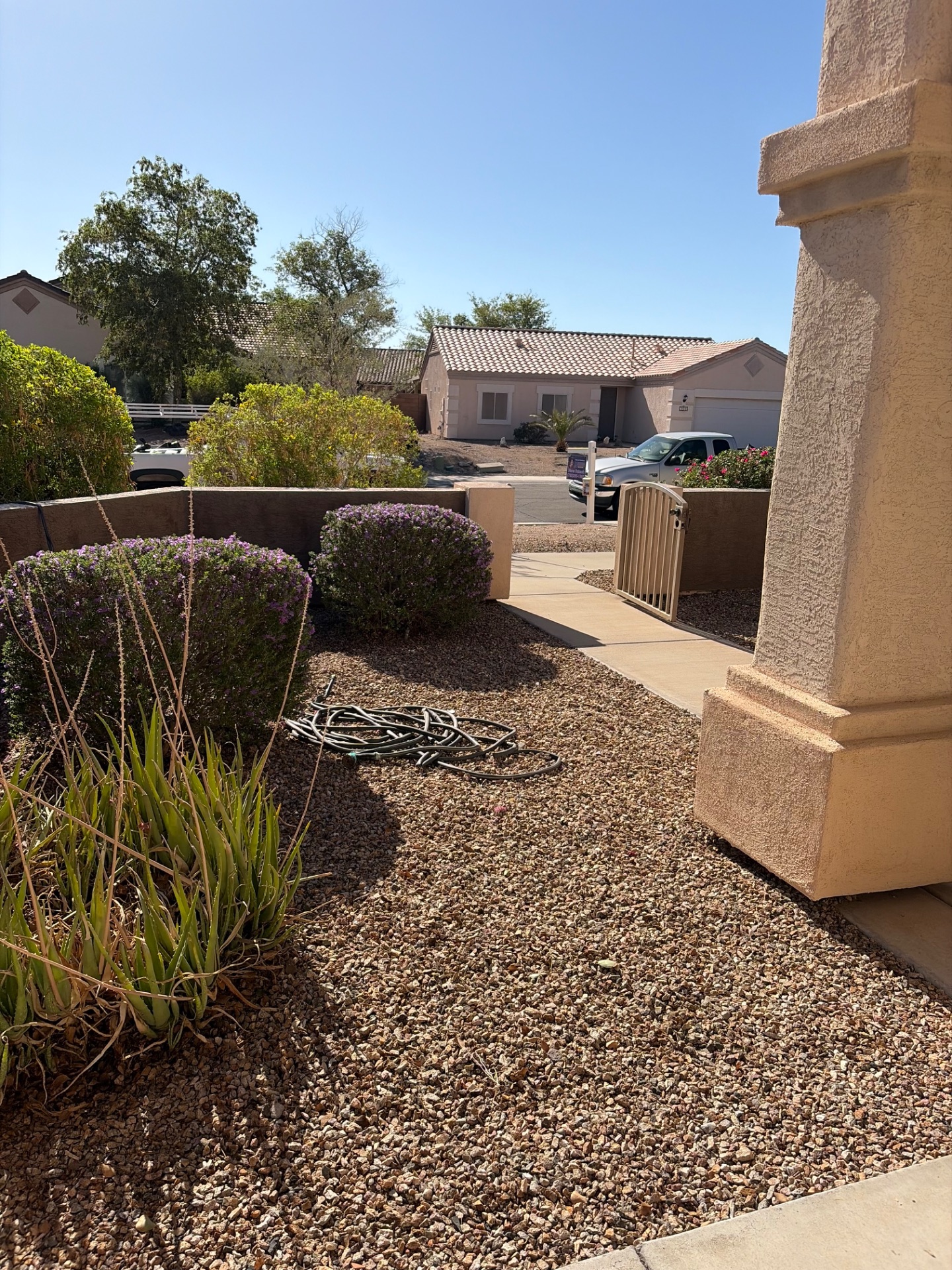 Lawn care work