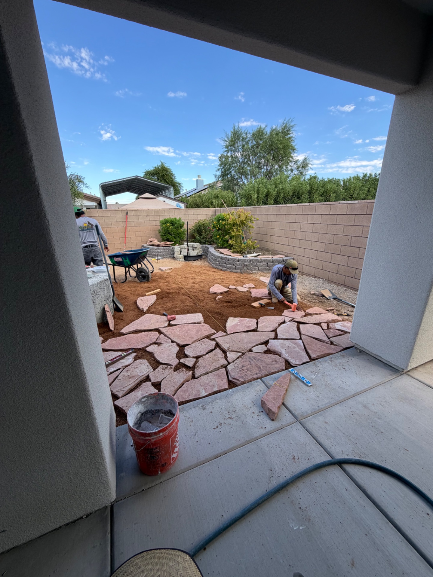 Lawn care work