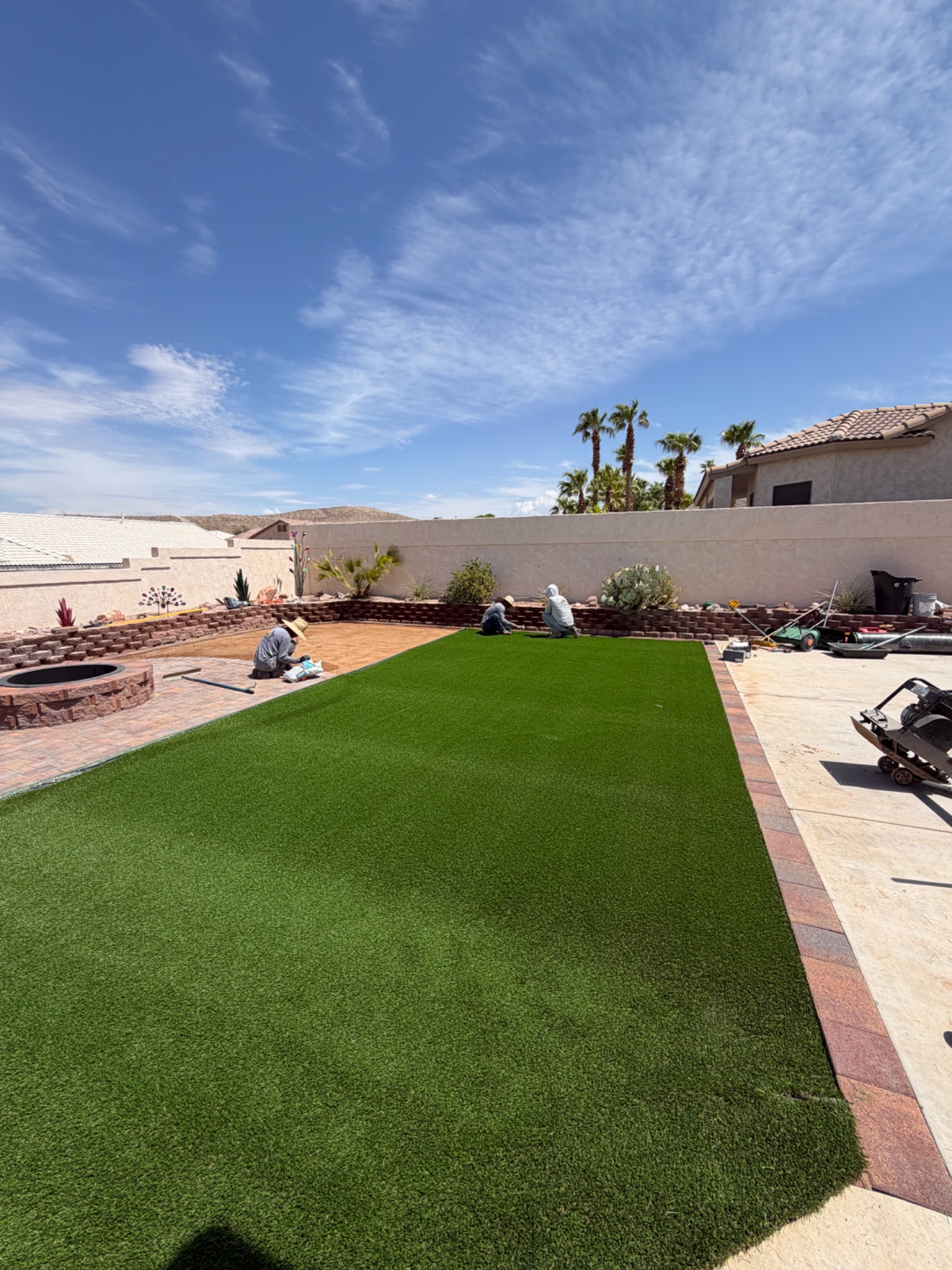 Lawn care work